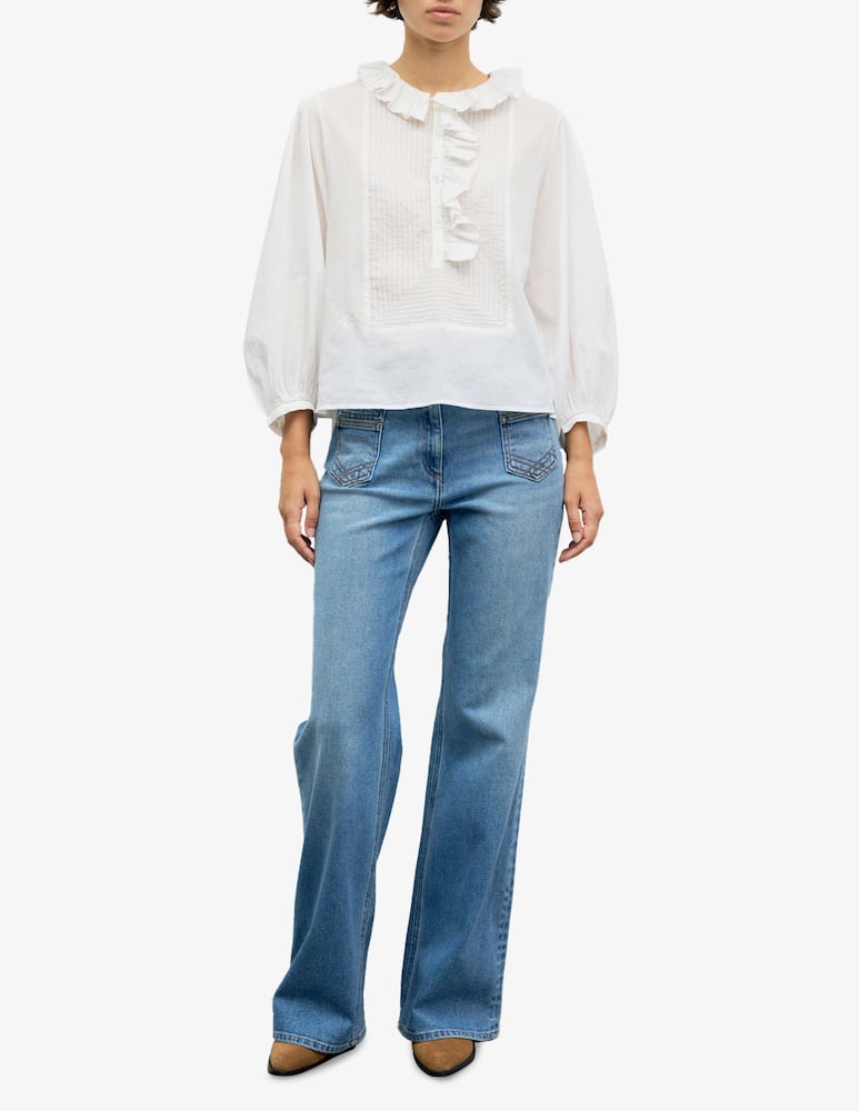 Gerard Darel Leone ruffle blouse - picture 2 Gerard Darel Leone ruffle blouse - picture 2