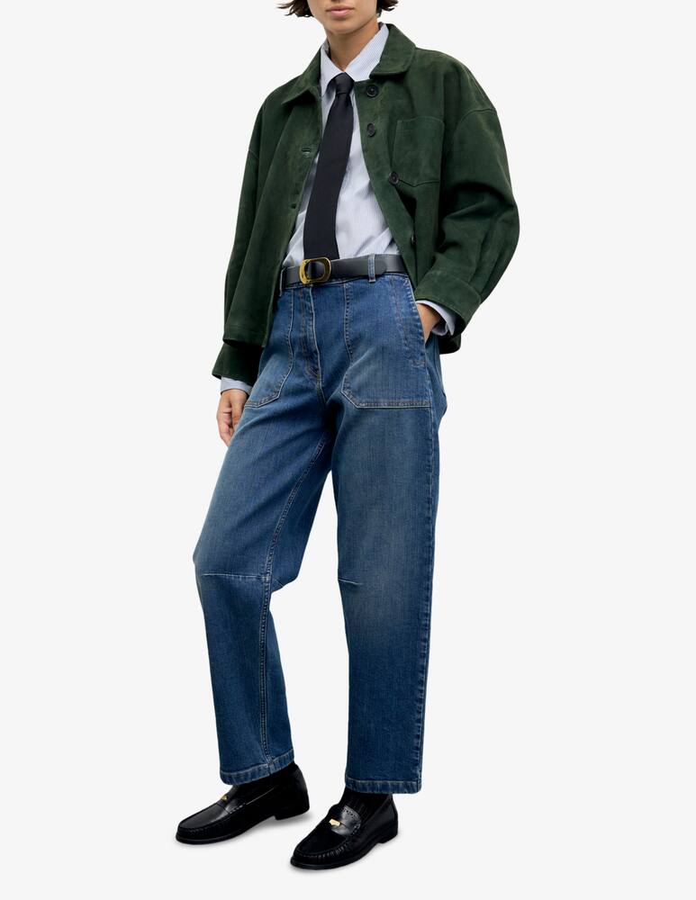 rinascente Gerard Darel Giacca in pelle scamosciata