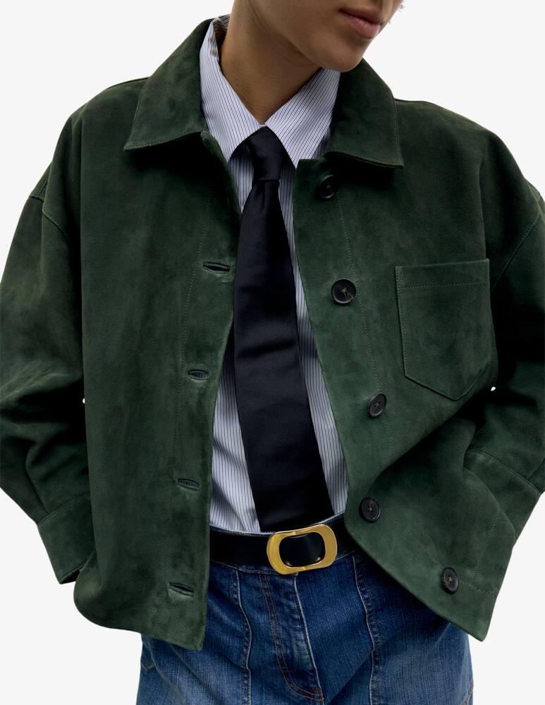 rinascente Gerard Darel Giacca in pelle scamosciata