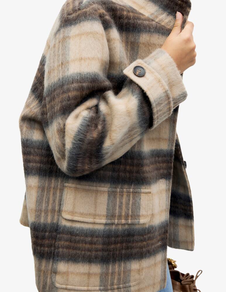 rinascente Gerard Darel Checked coat Ally