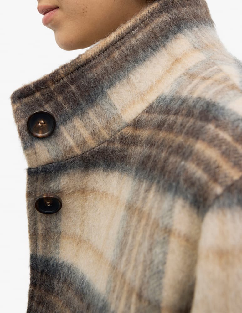 Gerard Darel Checked coat Ally - picture 5 Gerard Darel Checked coat Ally - picture 5
