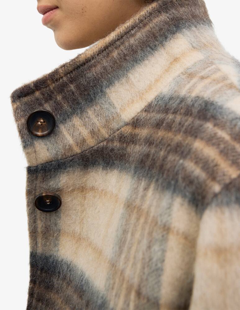 rinascente Gerard Darel Checked coat Ally