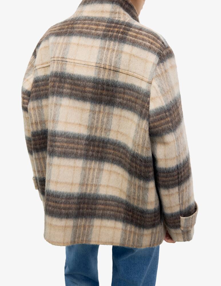 rinascente Gerard Darel Checked coat Ally