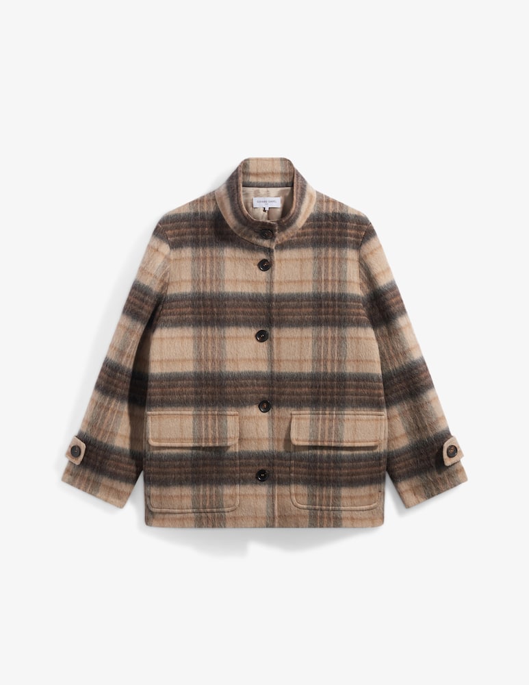 Gerard Darel Checked coat Ally - picture 8 Gerard Darel Checked coat Ally - picture 8