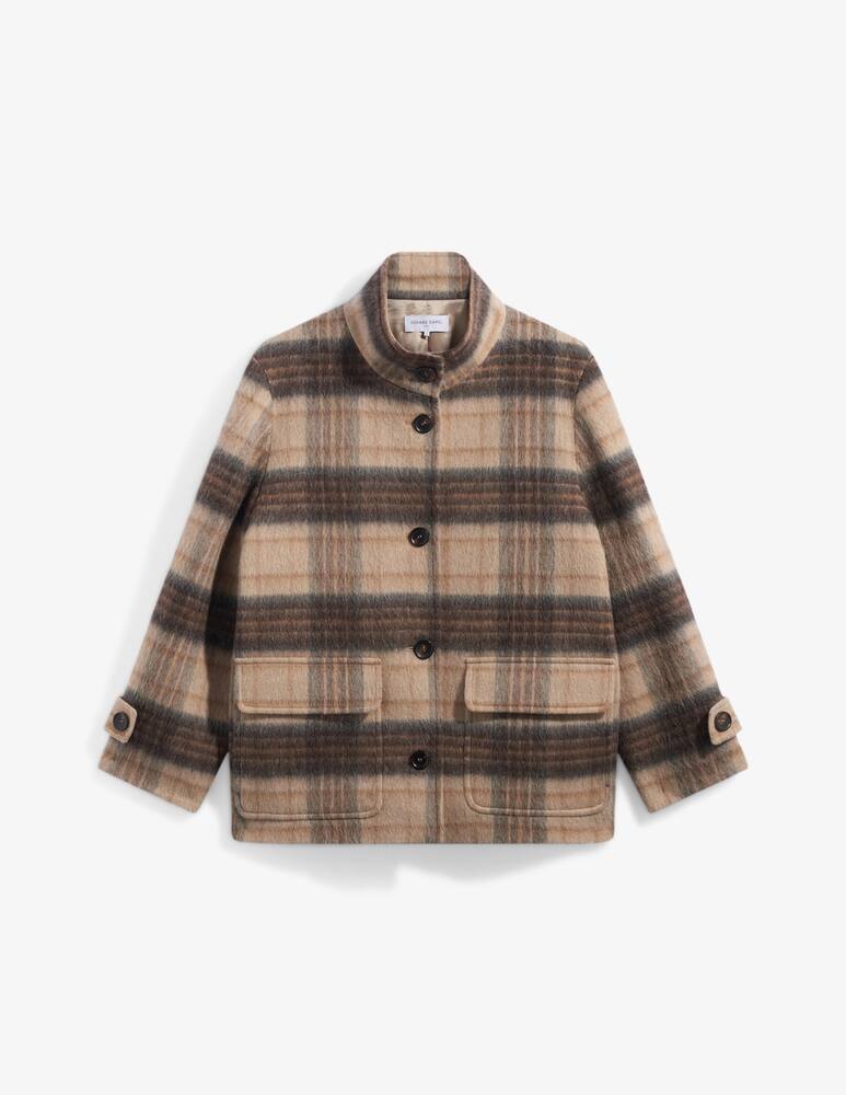rinascente Gerard Darel Checked coat Ally