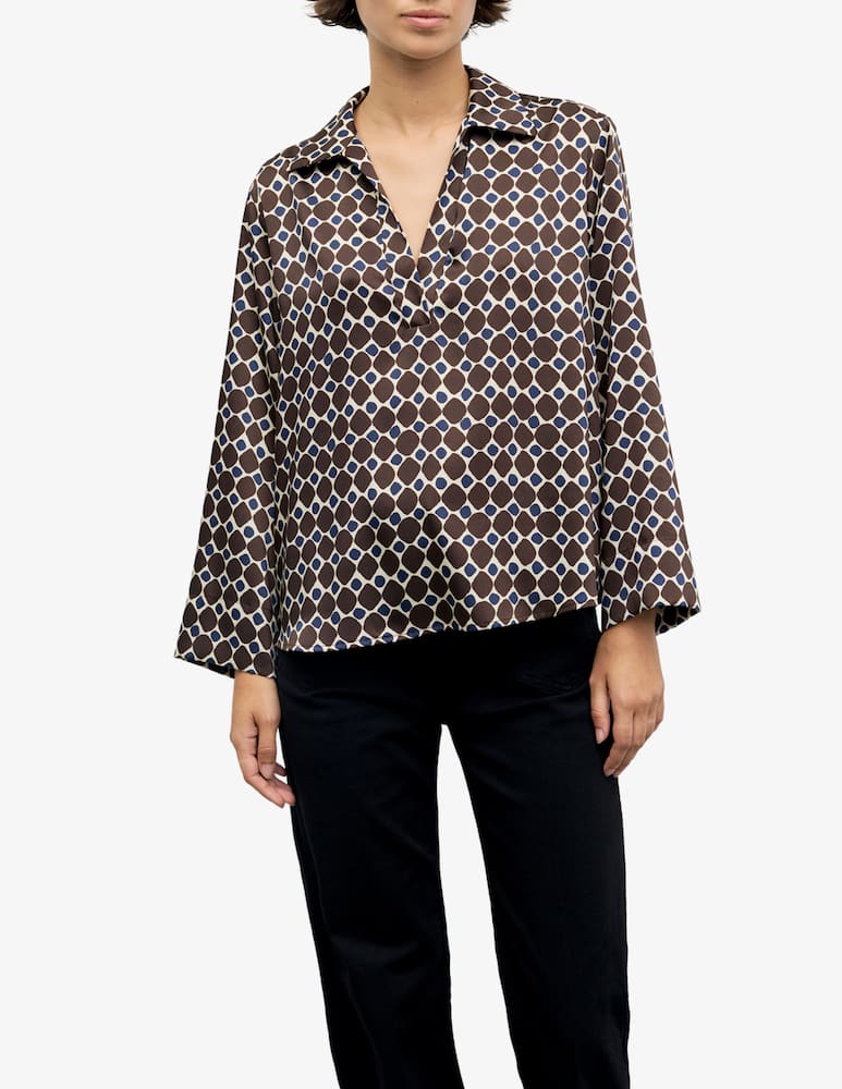 Gerard Darel Lorra patterned blouse - picture 1 Gerard Darel Lorra patterned blouse - picture 1