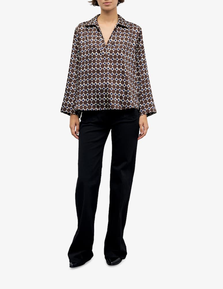 Gerard Darel Lorra patterned blouse - picture 2 Gerard Darel Lorra patterned blouse - picture 2