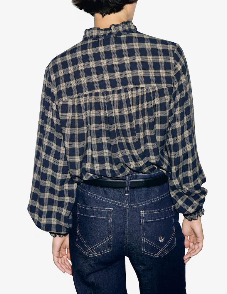 Gerard Darel Blusa a quadri - immagine 3 Gerard Darel Blusa a quadri - immagine 3
