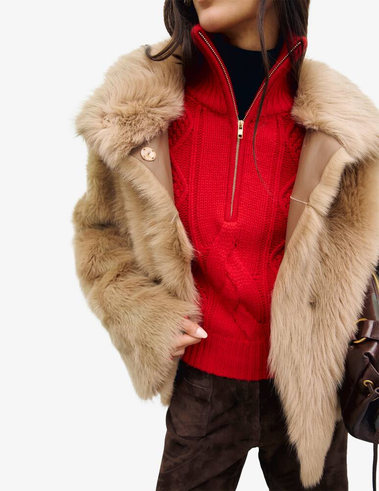 Gerard Darel Maglione zip Roxy - immagine 7