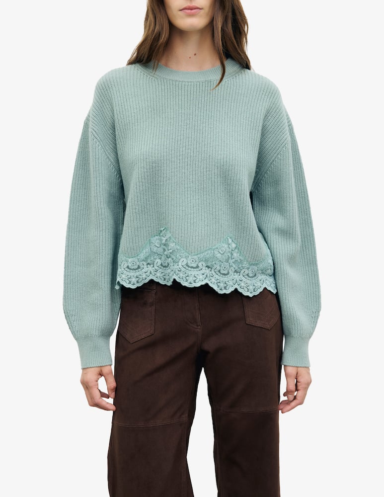 Gerard Darel Pullover Riviera con pizzo - immagine 1 Gerard Darel Pullover Riviera con pizzo - immagine 1