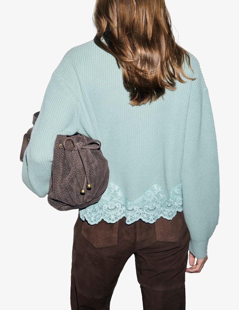 Gerard Darel Pullover Riviera con pizzo - immagine 3 Gerard Darel Pullover Riviera con pizzo - immagine 3