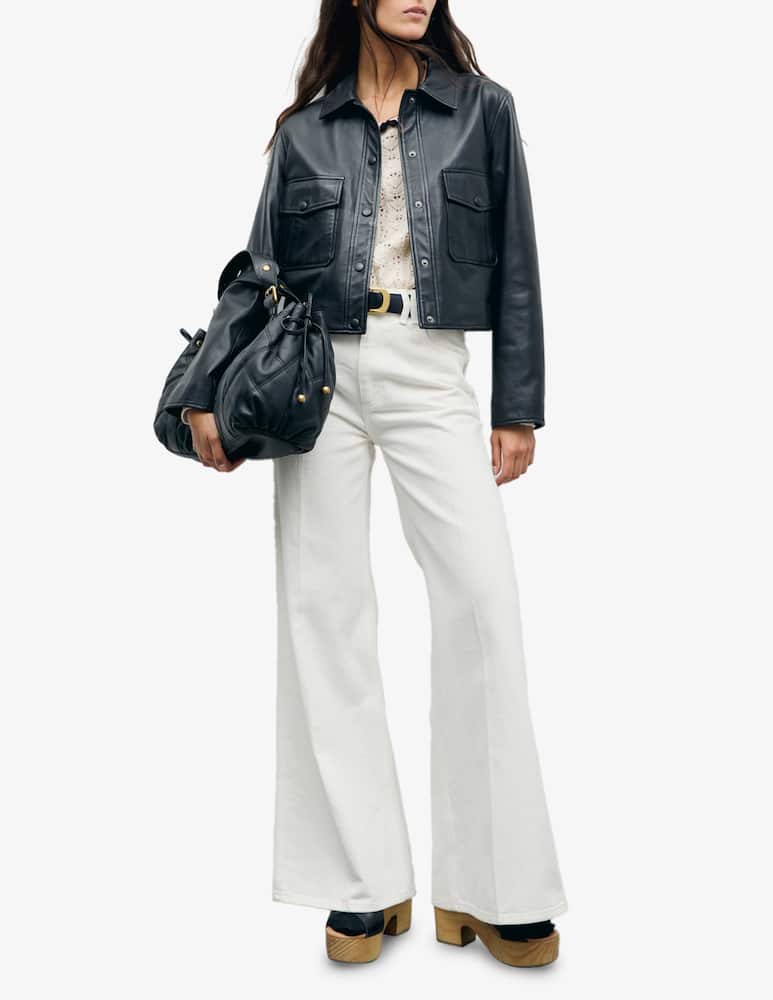 rinascente Gerard Darel Giacca in pelle Petra