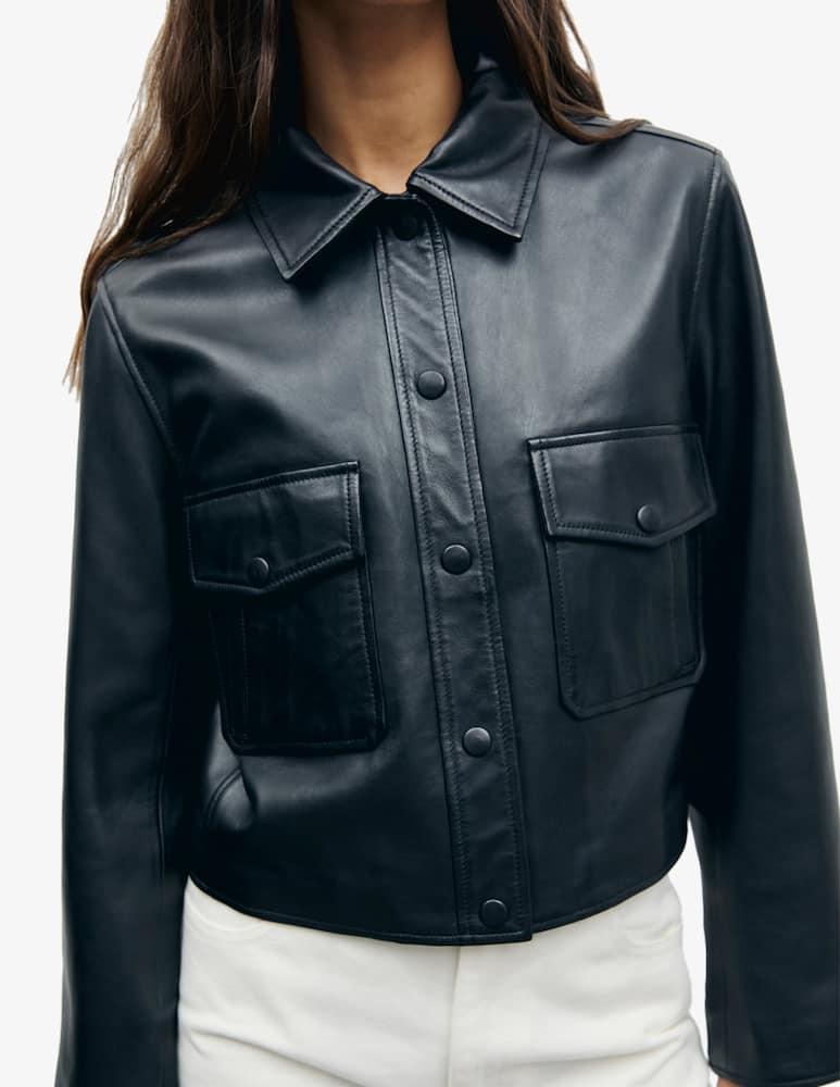 Gerard Darel Petra leather jacket - picture 4 Gerard Darel Petra leather jacket - picture 4