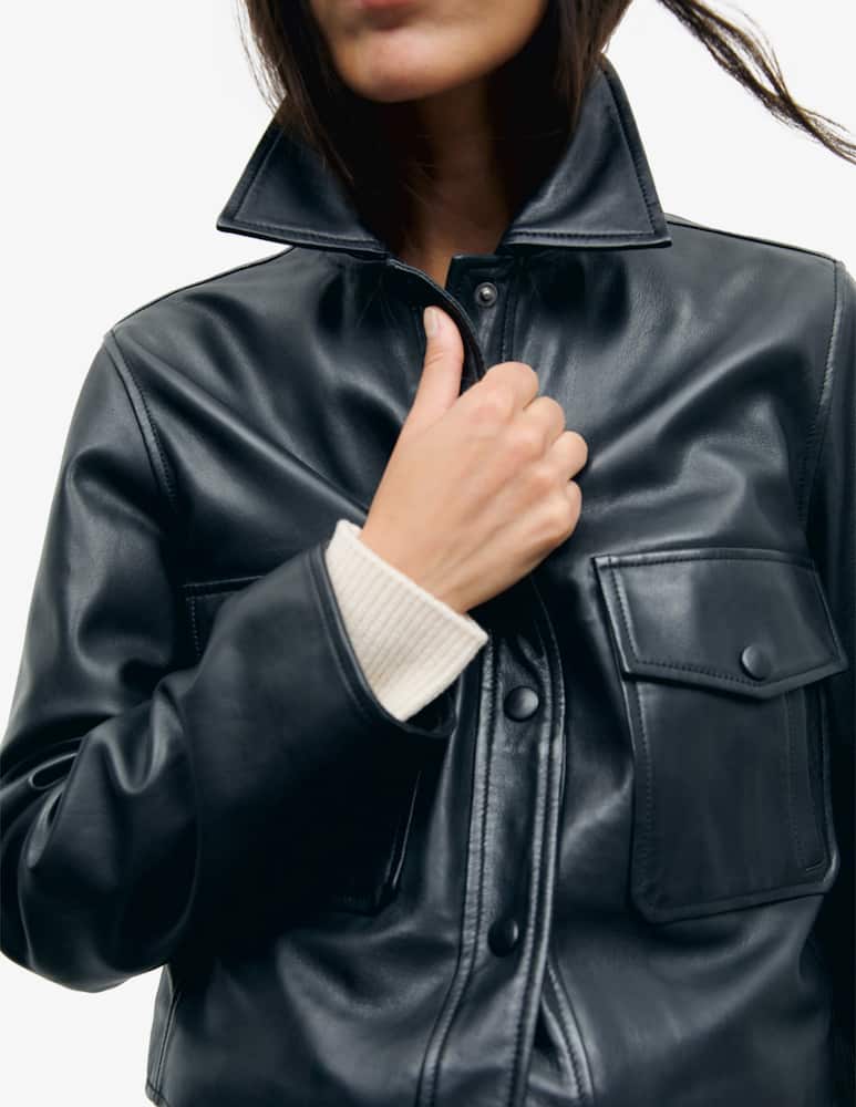 Gerard Darel Petra leather jacket - picture 5 Gerard Darel Petra leather jacket - picture 5
