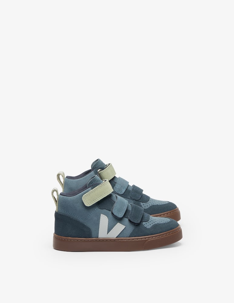 Veja Sneakers alte in suede V-10 mid - immagine 1