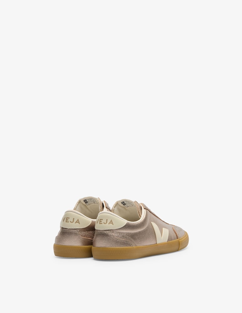 rinascente Veja Sneakers in pelle metallizzata Volley