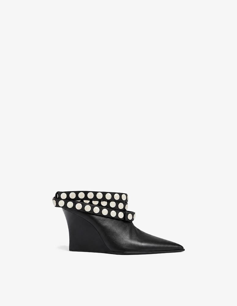 Iro Mules in pelle Fauve Click - immagine 1 Iro Mules in pelle Fauve Click - immagine 1