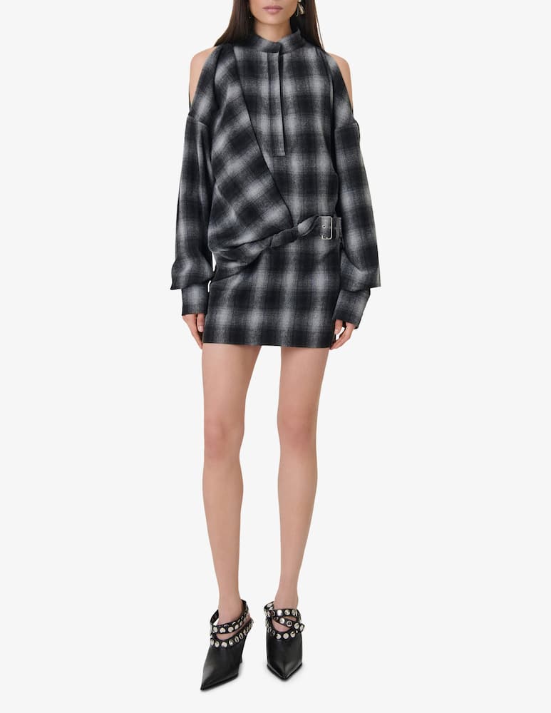Iro Plaid short dress Narissa - picture 2 Iro Plaid short dress Narissa - picture 2