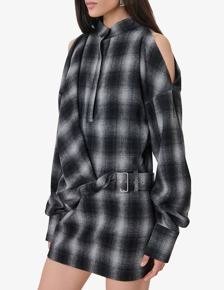 Iro Plaid short dress Narissa - picture 5 Iro Plaid short dress Narissa - picture 5