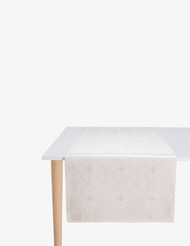 Le Jacquard Français Runner Armoiries bianco - immagine 1