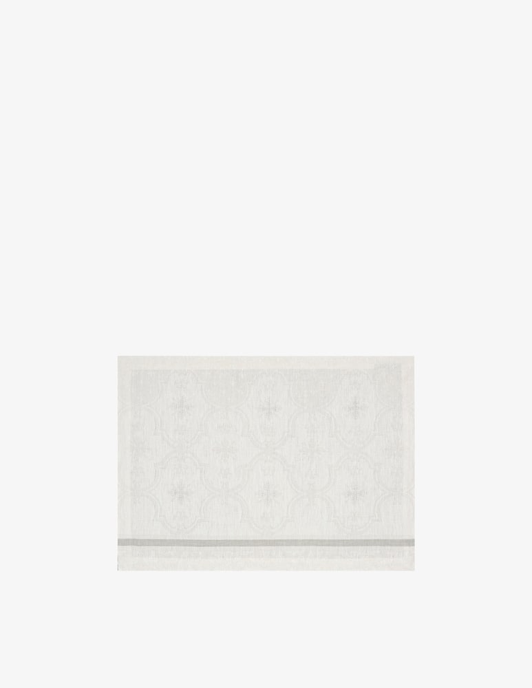 Le Jacquard Français Placemat Armoiries Off White - picture 1 Le Jacquard Français Placemat Armoiries Off White - picture 1