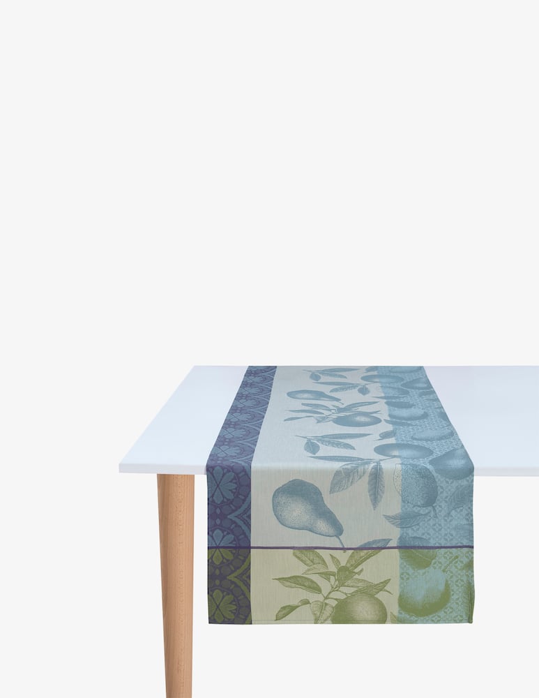 Le Jacquard Français Runner Arriere-Pays Blu - immagine 1 Le Jacquard Français Runner Arriere-Pays Blu - immagine 1
