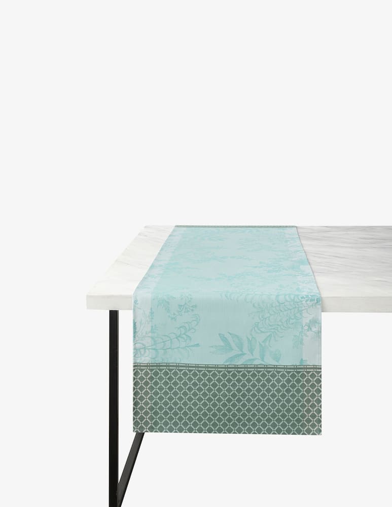 Le Jacquard Français Runner Jardin D'Eden blu - immagine 1 Le Jacquard Français Runner Jardin D'Eden blu - immagine 1