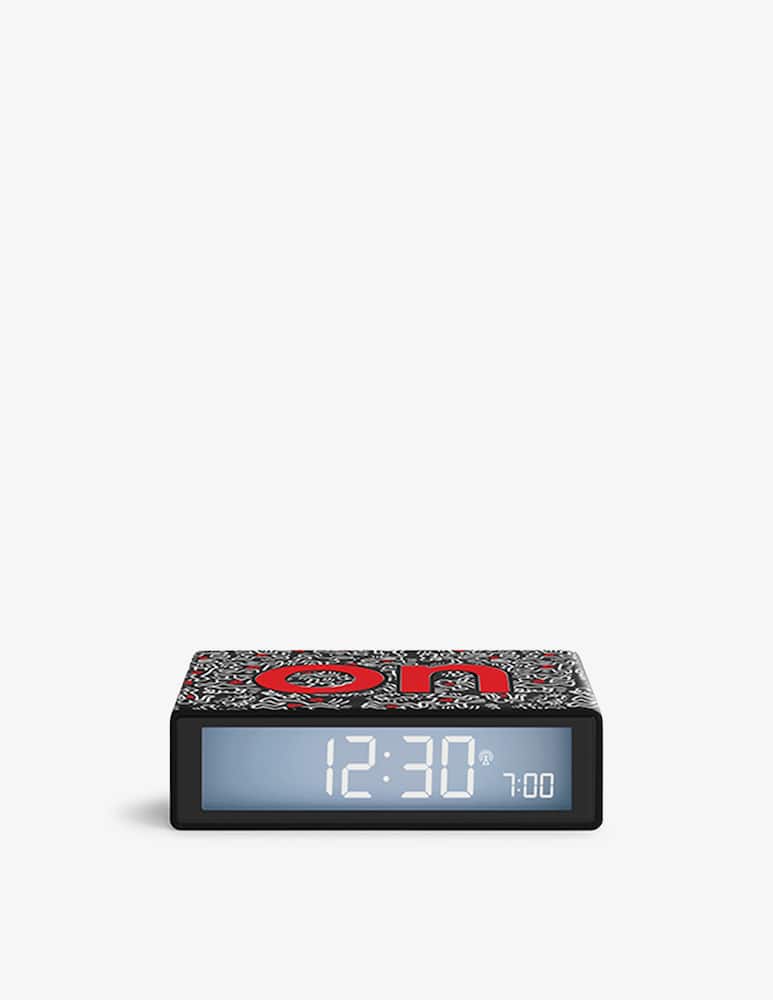 Lexon Flip Sveglia Keith Haring Love Black - immagine 1 Lexon Flip Sveglia Keith Haring Love Black - immagine 1