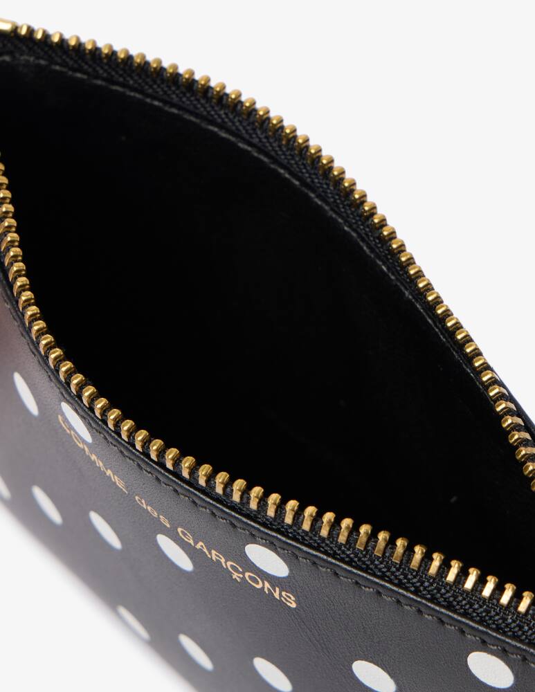 rinascente Comme des Garçons Portafoglio zip con pois