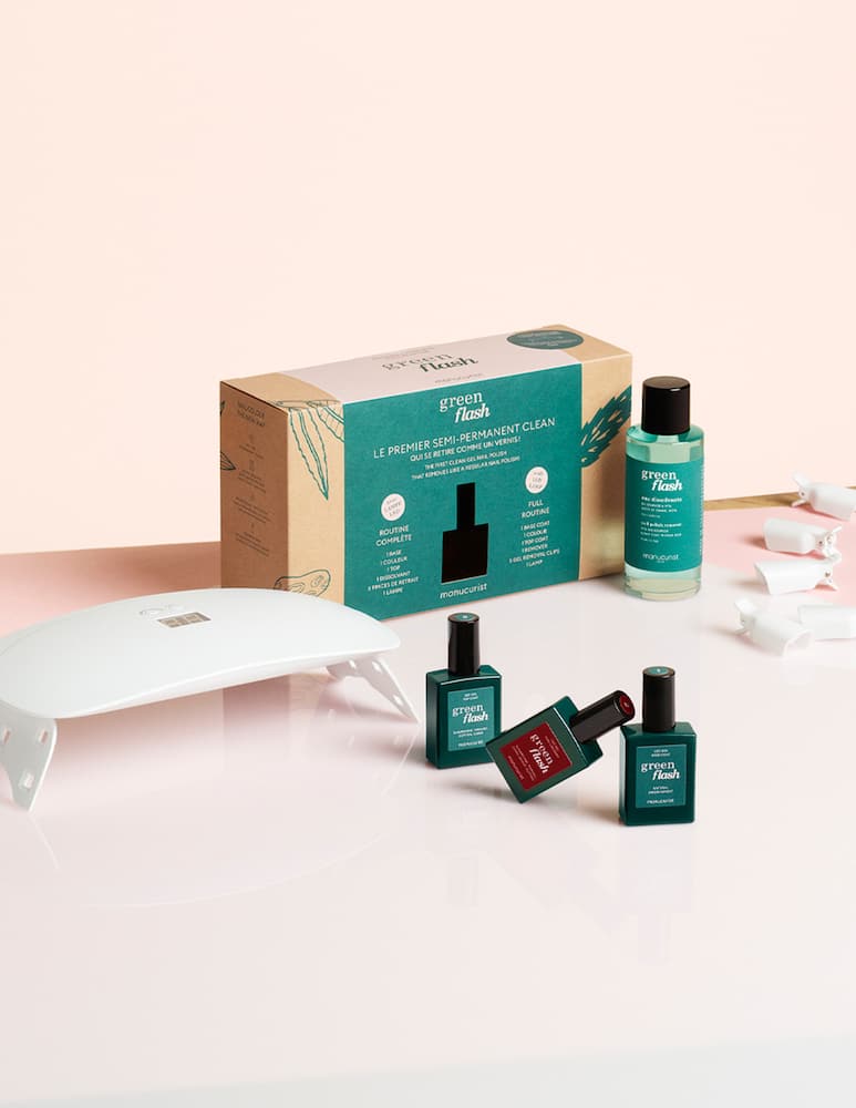 rinascente Manucurist GREEN FLASH Kit Retail 24W Dark Pansy