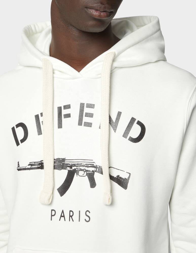 rinascente Defend Paris Paris logo hoodie