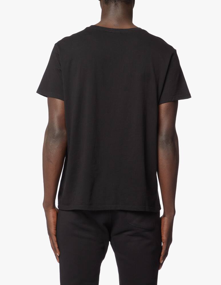 rinascente Defend Paris Paris easy logo machine gun t-shirt