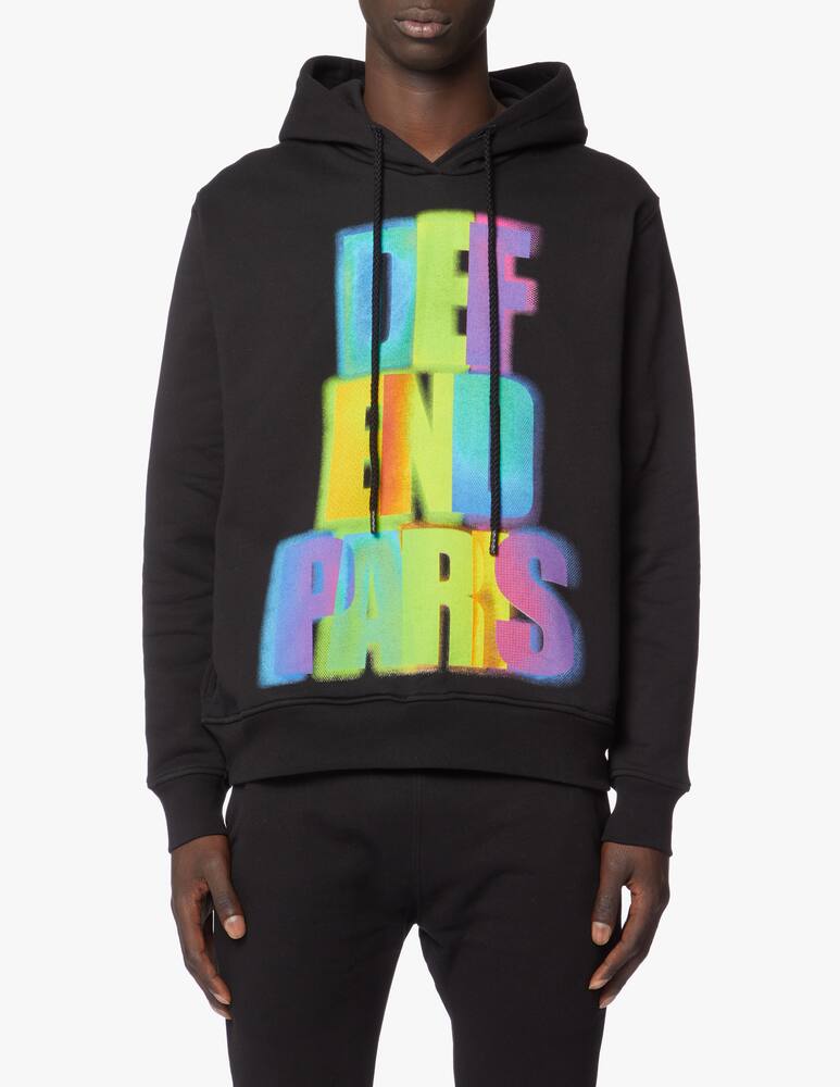 rinascente Defend Paris Defend colors logo hoodie