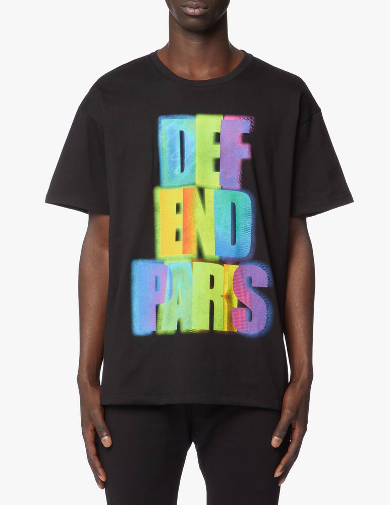 rinascente Defend Paris Defend colors logo t-shirt
