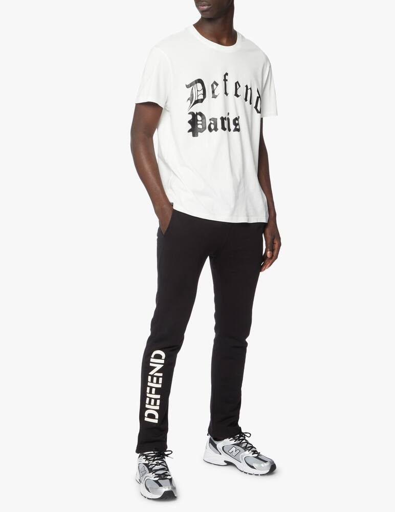 rinascente Defend Paris Flou logo gothic t-shirt