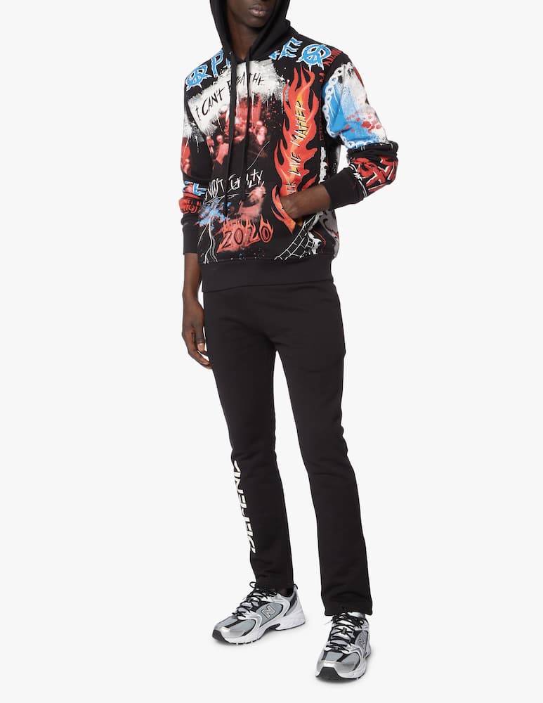 rinascente Defend Paris Felpa con cappuccio ideal breath grafica ao