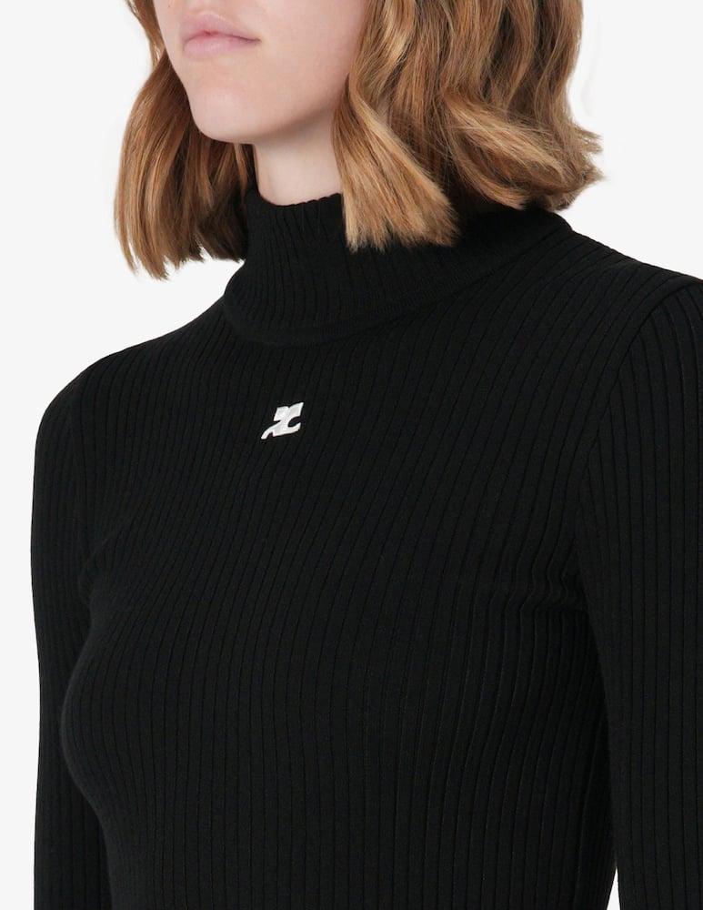 Courrèges Maglione collo alto Reedition - immagine 4 Courrèges Maglione collo alto Reedition - immagine 4