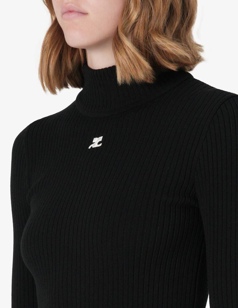 rinascente Courrèges Maglione collo alto Reedition