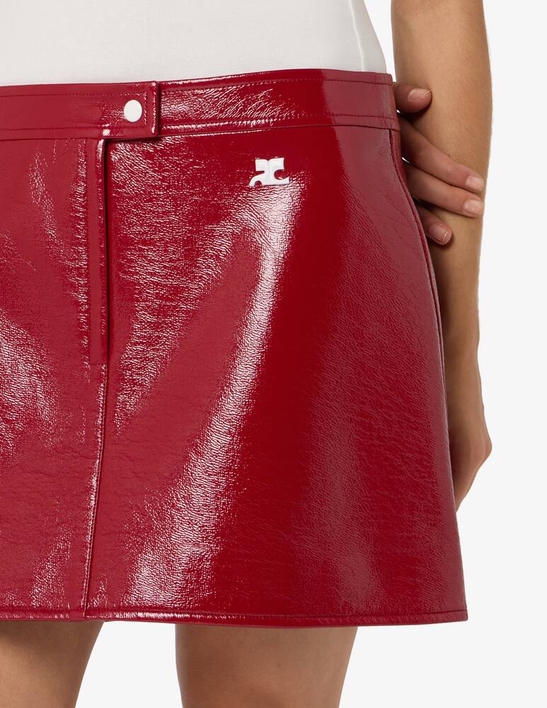 rinascente Courrèges Minigonna vinile Reedition