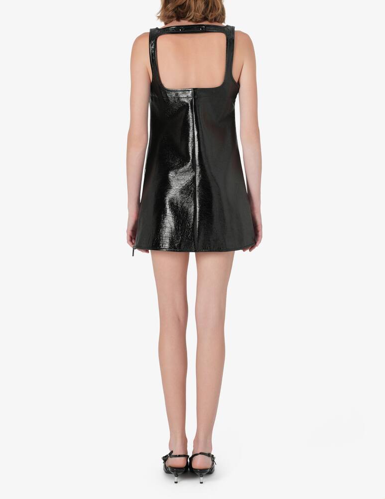 rinascente Courrèges Abito svasato in vinile Reedition 