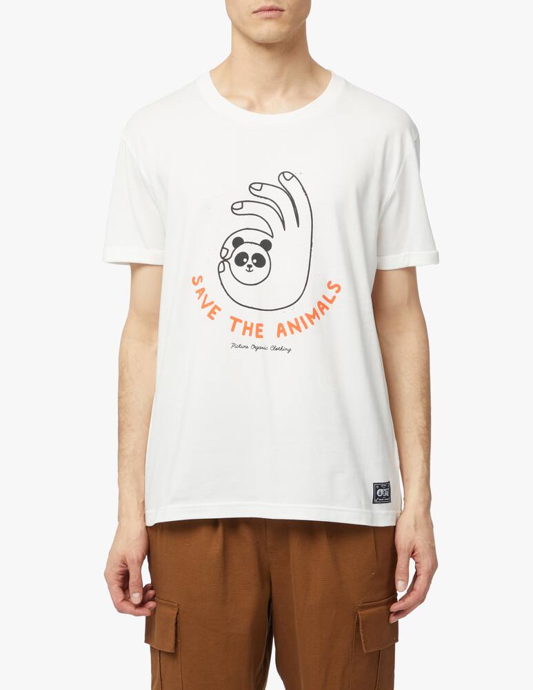 rinascente Picture Maglietta girocollo save the animals mg