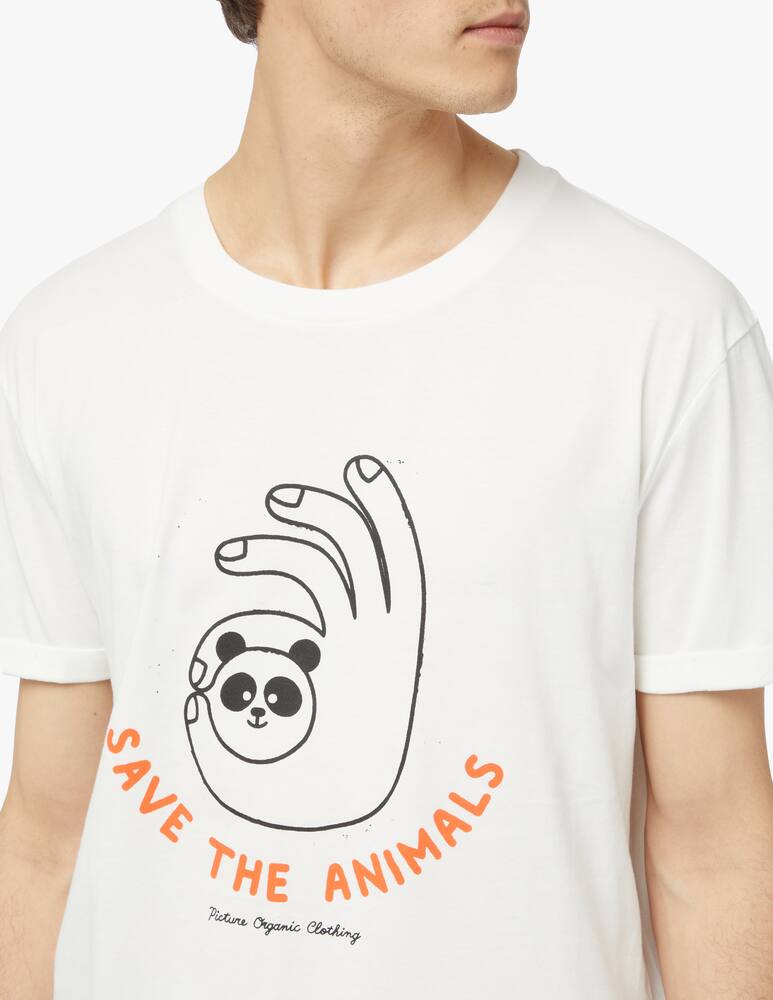 rinascente Picture Maglietta girocollo save the animals mg