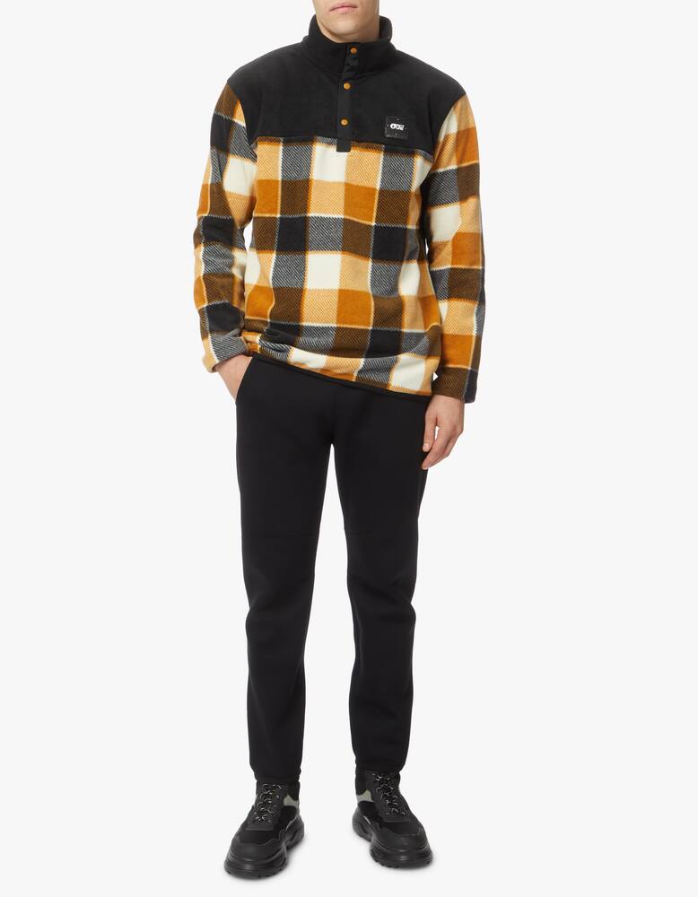 rinascente Picture Pile mattew a quadri mezza zip