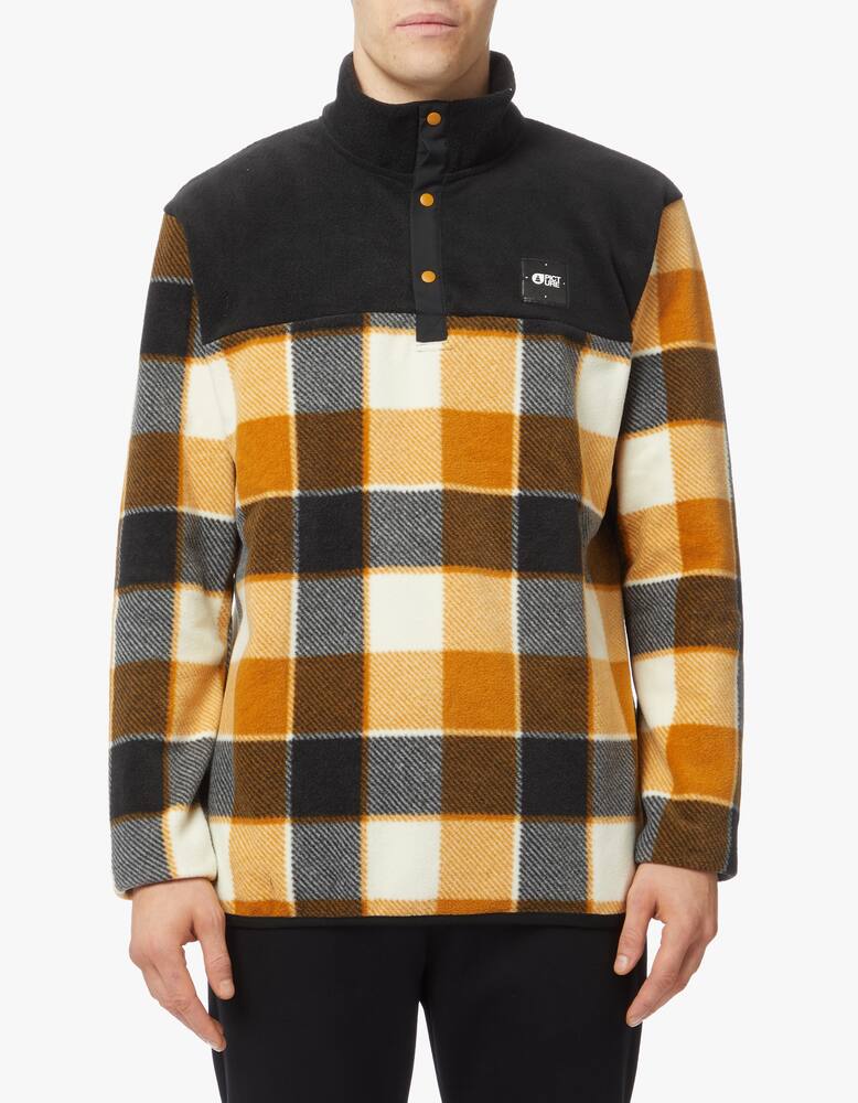 rinascente Picture Pile mattew a quadri mezza zip