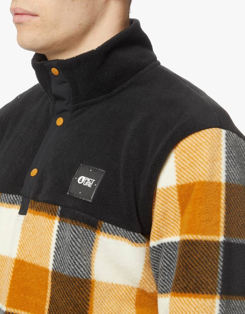 rinascente Picture Pile mattew a quadri mezza zip