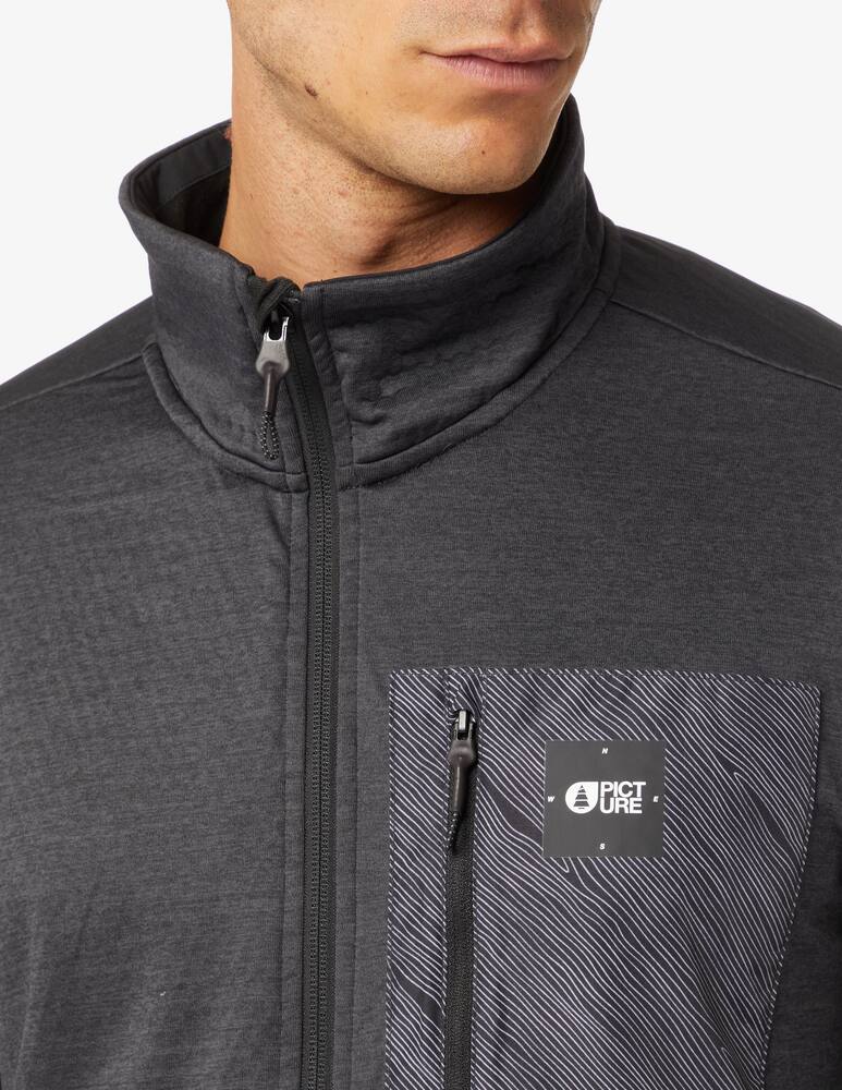 rinascente Picture Maglia in pile paulty grid - nero