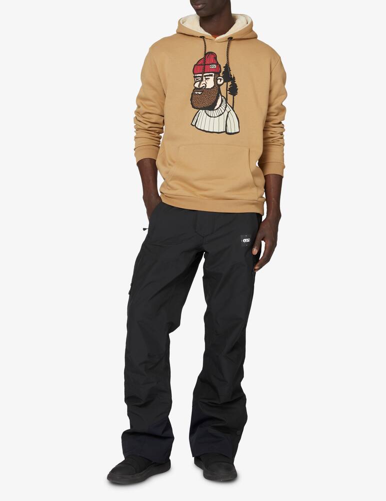 rinascente Picture Mopsa plush hoodie - Brown