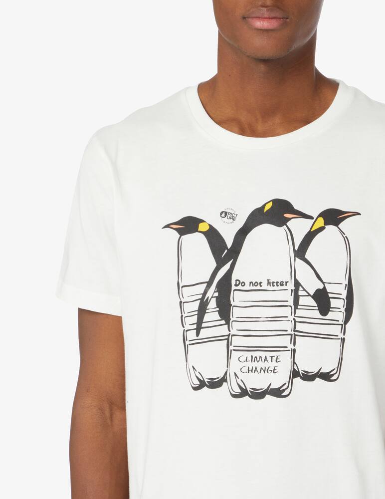 rinascente Picture Cotton penguins t-shirt - White