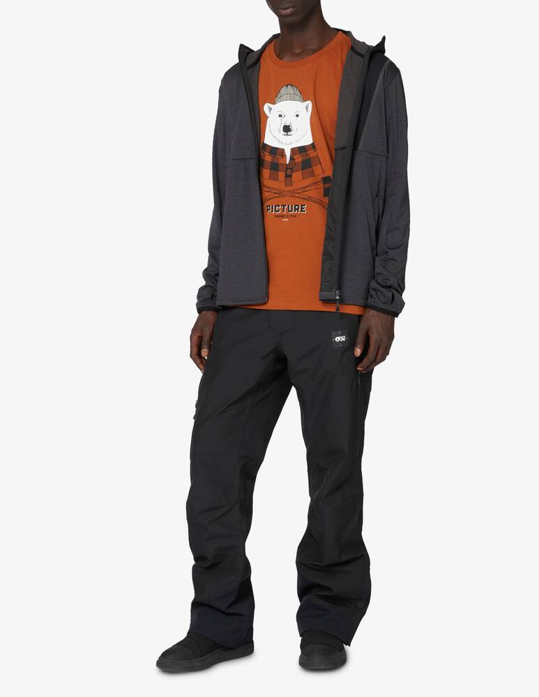 rinascente Picture Fleece hoodie - Black