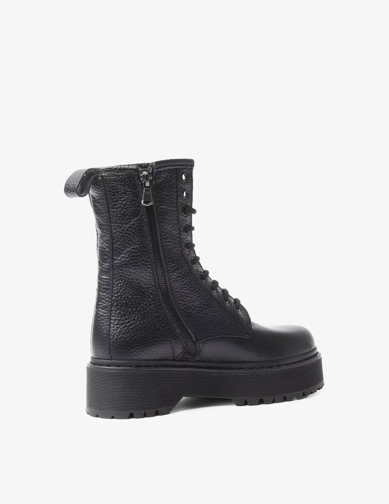 rinascente Jonak Rosso biker boots laceup - Black